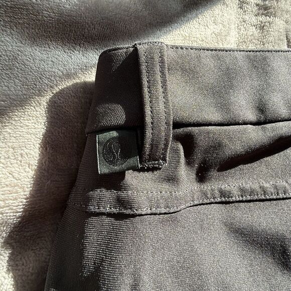 LULULEMON $128 ABC Classic-Fit‎ 5 Pocket Pant Size 33 X 29 Black Warpstreme - Picture 4 of 6